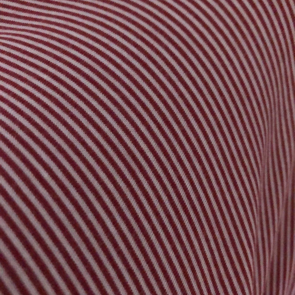 Red striped American eagle cropped tee - Picture 2 of 2